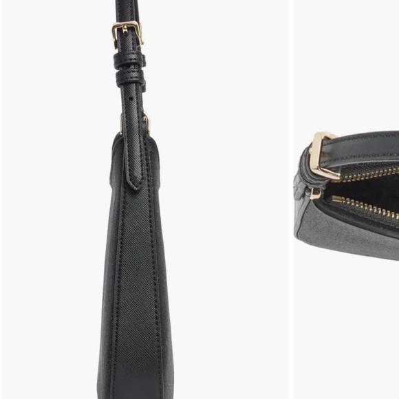 Kate Spade Elegant Black Glitter Shoulder Bag - Picture 4 of 7